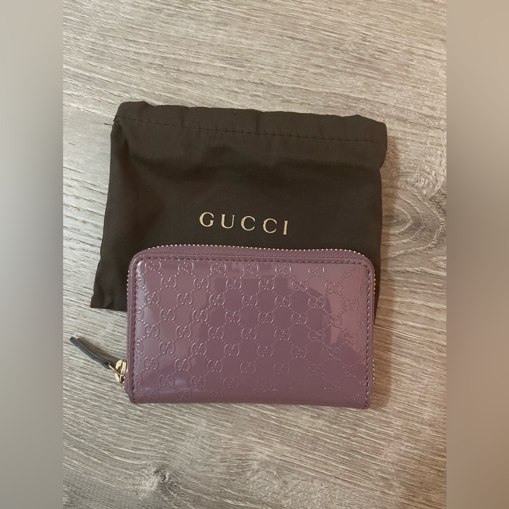 Gucci: GUCCISSIMA Purple Wallet